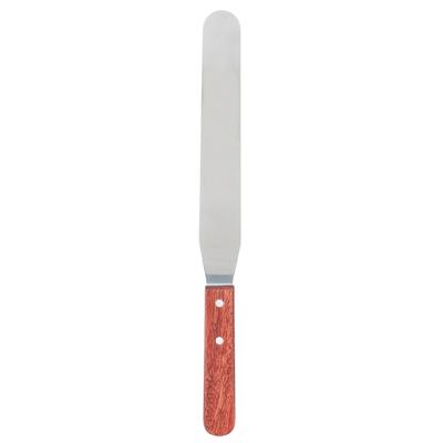 Metalen Wax Spatels Recht Roestvrijstalen Lichaam Waxing Stick met Houten Handvat voor Haarverwijdering