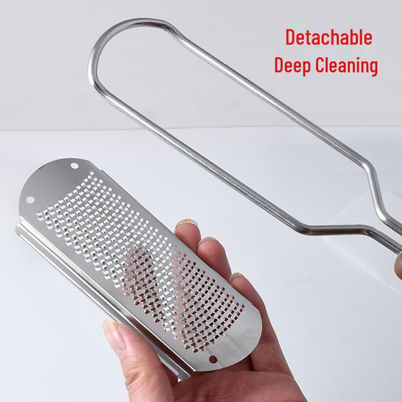 Stainless Steel 304 Exfoliating Callus Remover and Foot Scrubber