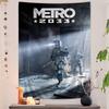 MMetro 2033 Anime Video Game Hanging Bohemian Tapestry Bohemian Wall Tapestries Mandala Kawaii Room Decor