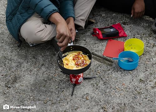 MSR Switch lightweight backpacking and camping stove system.