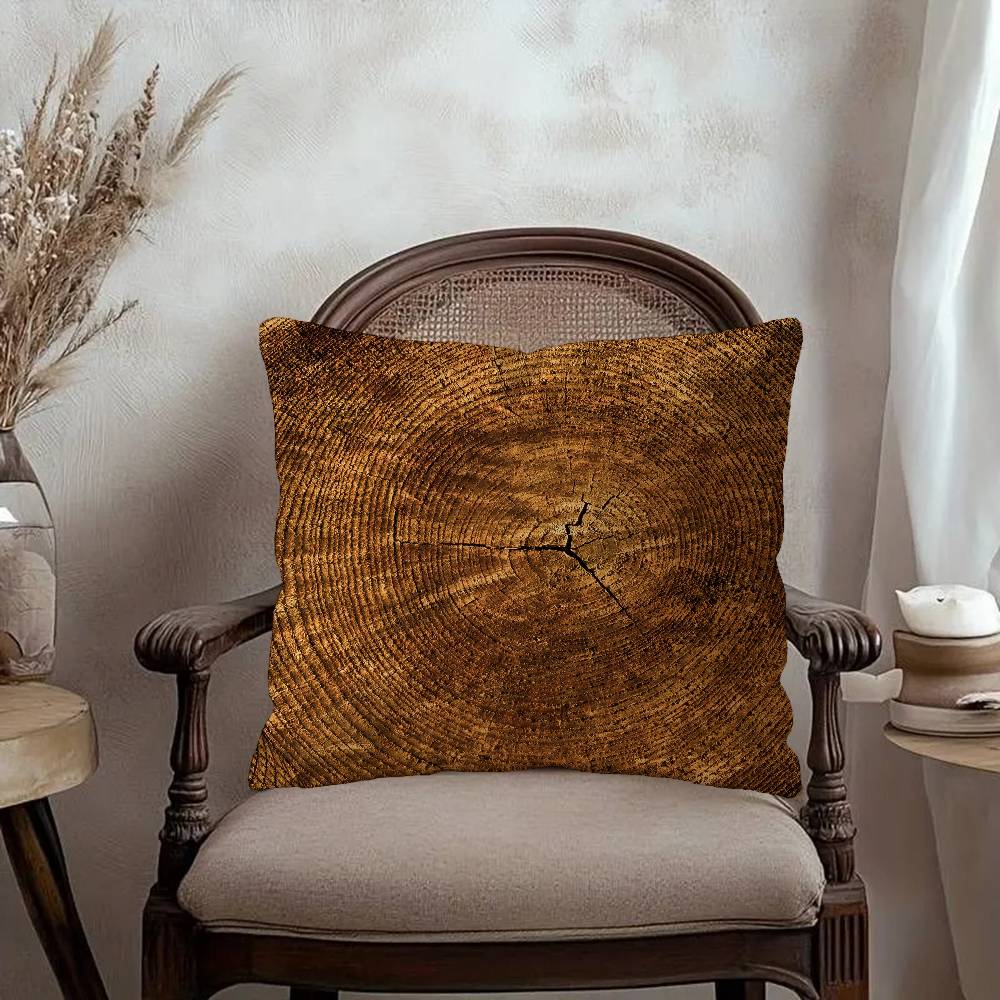 Beautiful Wood Cushion Cover Car Throw Pillow Case For Sofa Car Christmas Gift Xcm Xcm