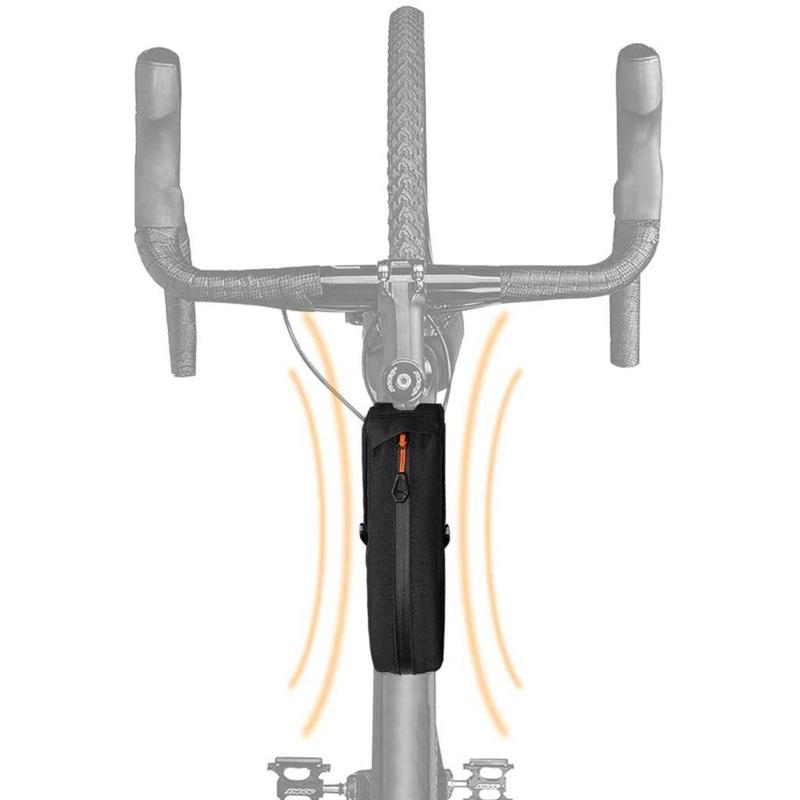 Rapid Access Motorcycle Top Tube Bag Nonskid Strips and Ergonomic Shape for Long-Distances Travel