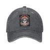 Mexican Catrina Girl Day Of The Dead Sugar Skull Denim Fabric Cap Casual Baseball Caps Hat Summer Unisex Baseball Hats