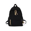 Vintage Girl Schoolbag Female Style High School College Student Junior High School Student Simple Super Fire Backpack Backpack