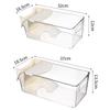 New Plastic Turtle Tank Transparent Easy Clean Turtle Habitat Large Capacity Multi-functional Reptile Terrarium for Amphibian