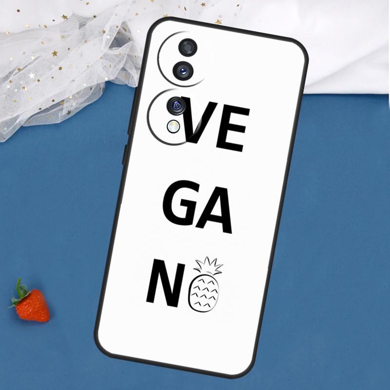 Love Vegan Animal Case For Honor Magic 7 5 6 Lite 8 Pro 200 400 50 70 90 X8c X8b X9a X9b X9c X9d Win RT Cover