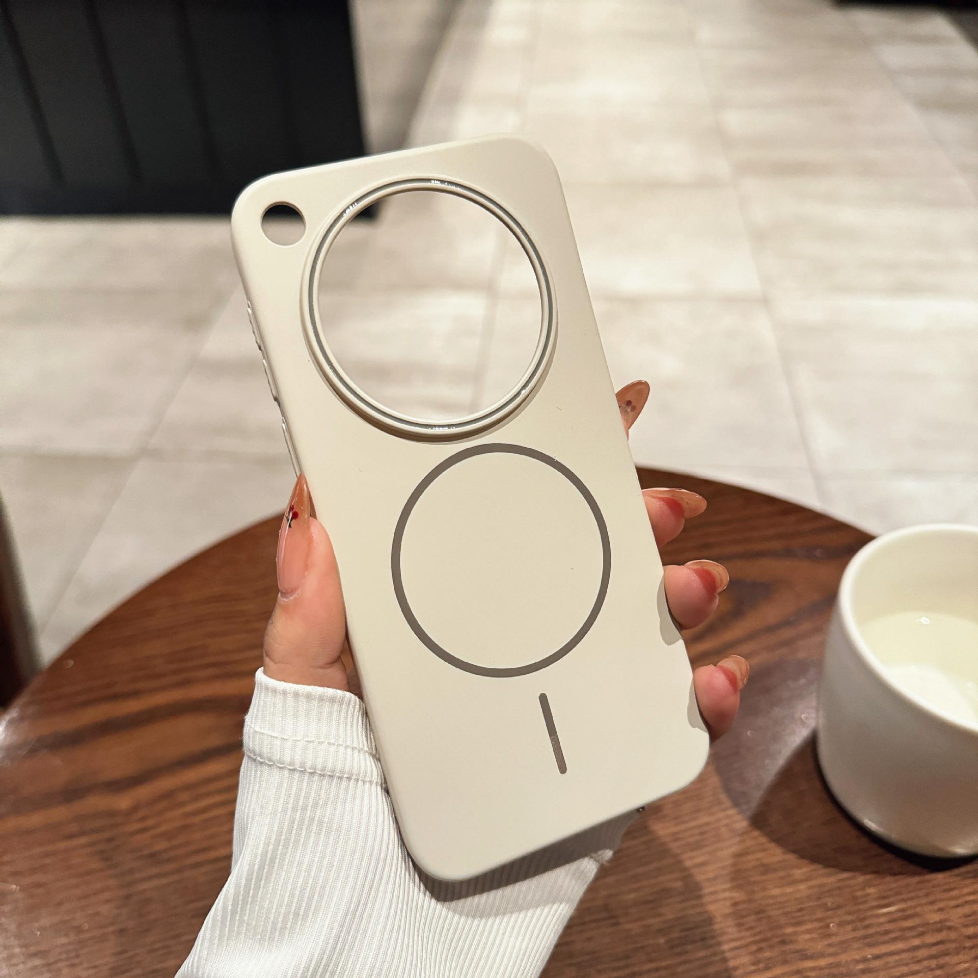 Applicable to OPPO Find X8pro soft magnetic mobile phone case reno13pro matte skin feel anti-drop protective cover Find X8