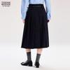 Teenie Weenie Women's College Style Pleated A-Line Skirt