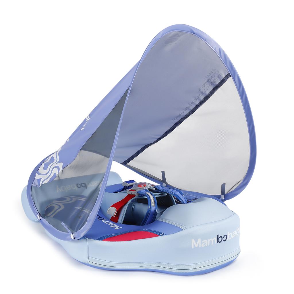 Mambobaby Ikke-oppblåsbar Baby Swim Float Myk Vanntett Baby Swim Float Hudvennlig Swim