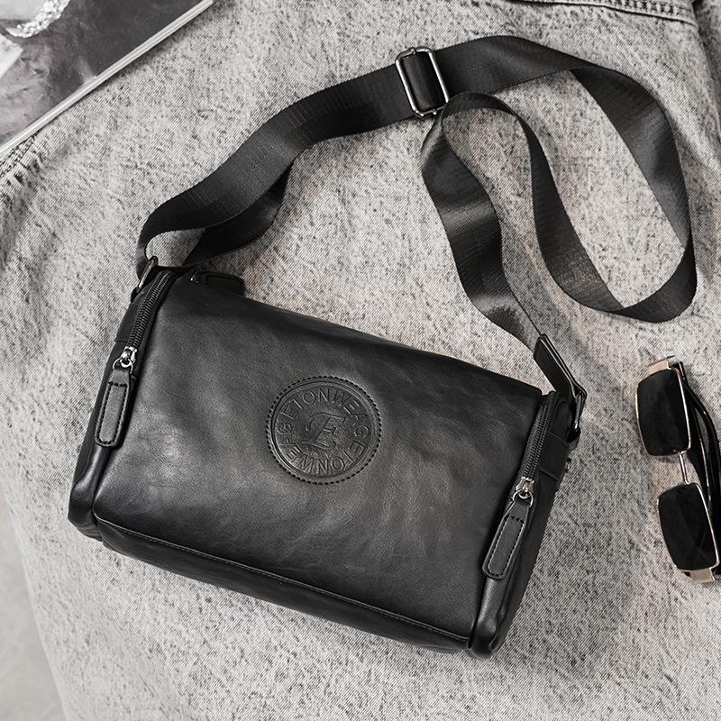 Trendy Fire Men's Fashionable Square Crossbody Bag - Versatile Casual Outdoor Shoulder Bag