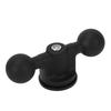 1 Inch Track Ball Prevent Slip Dual B Size Ball Mount Track Ball with T Bolt Attachment for Kayak Boat