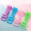 1pc Silicone Body Scrubber Exfoliating Massage Brush Bath Towel Shower Back Cleaning Tool Long Rubbing Back Body Clean Brush