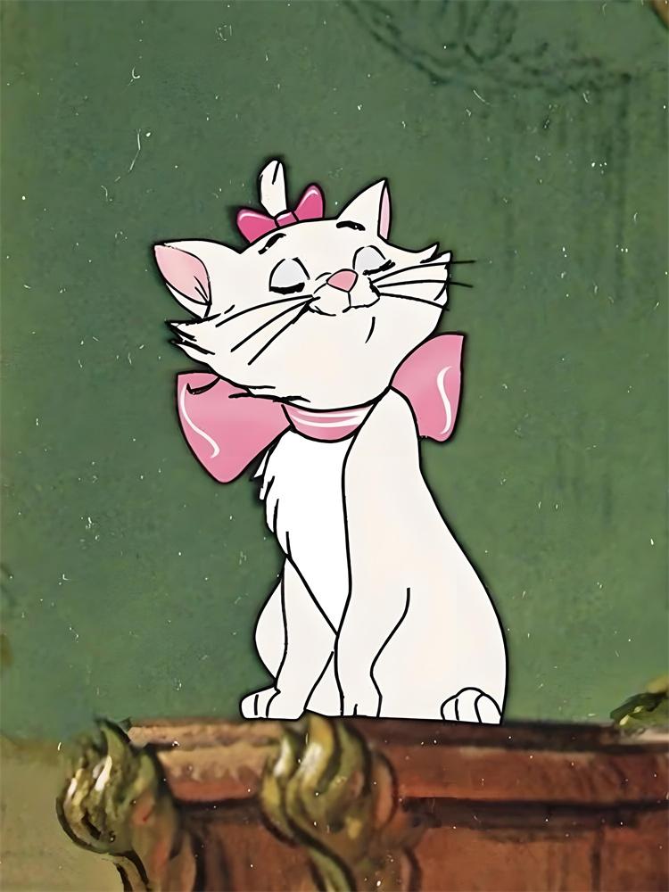 Disney 5D Diamond Painting Cat Adventures Decoration DIY Full Diamond Mosaic Inlaid Cross Stitch Set Gift