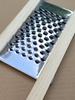 Stainless Steel Flat Hole Grater with Wooden Handle for Radish, Potato, and Cucumber Strips