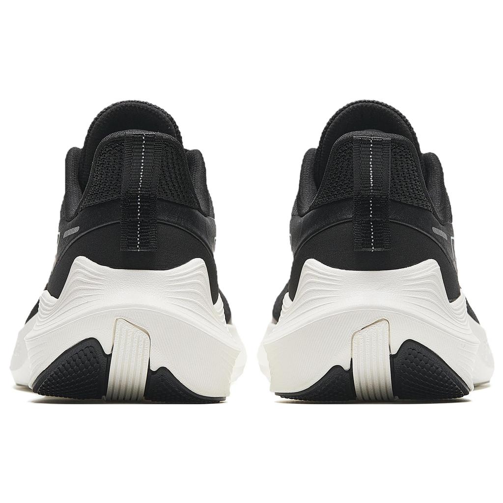 Anta New Stinger Comfortable Slip Resistant, Abrasion Resistant, Lightweight Low Top Running Shoes Men's Black 912335580-2