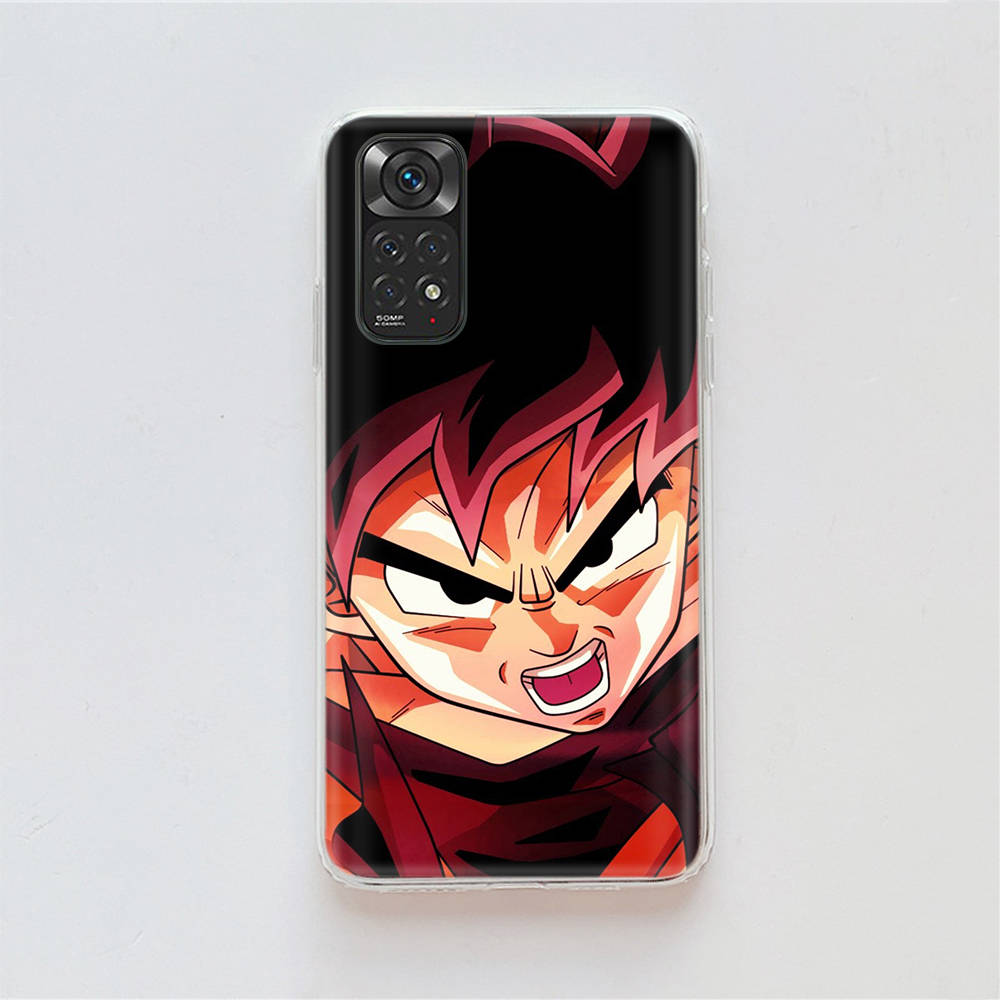 DT41 Dragon Ball Super Hülle für Samsung A04 A14 A23 A34 A54 M23 M33 M52 M53 Realme 10 9 C30S C35 C55 VIVO Y02S Y21 Y33S Y51 X80 Pro Klare Abdeckung