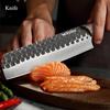 Utility Knives for Home Kitchens Stainless Steel Professional Chef Knife Fish, Meat and Vegetable Slicing Knife with Cover