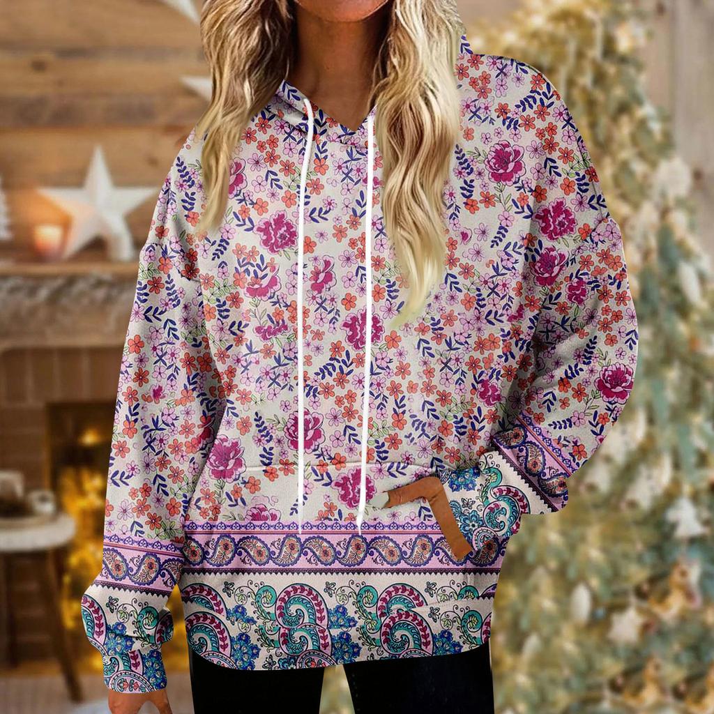 Hoodies For Women Oversized Winter Plush Cute Sweatshirts Pullover Trendy Fall Winter Clothes