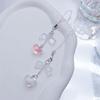 Heart Bowknot Hanging Pendant Y2K Phone Strap Cute Bag Decoration for Girls