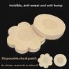 Ultra-Thin Breathable Non-Woven Nipple Covers: Invisible, Anti-Bump, Disposable Breast Stickers for Women