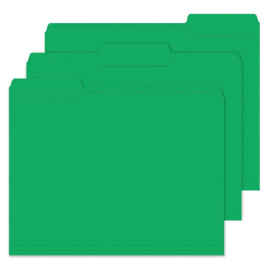 50Pcs Manila File Folders Standard Letter Size File Folders Business Document Organizers Home Office Organization School Supplies