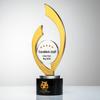 Trofeo in Metallo Personalizzabile 2024 per Premio Dipendente Eccellente con Stampa a Colori