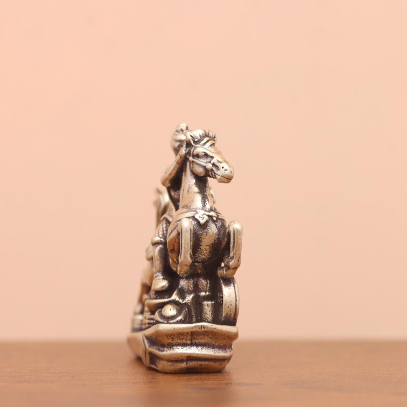 Bronze Horse Desktop Decoration Living Room Tea Table Sculpture Metal Craft Home Decorations