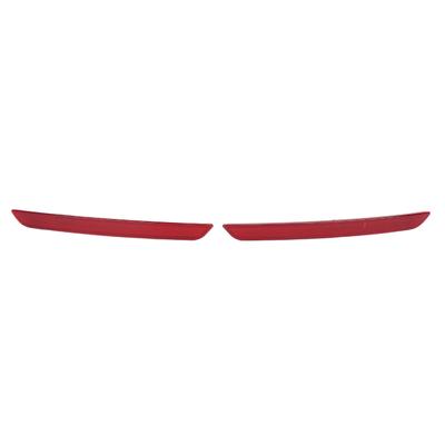 1 Çift Arka Tampon Reflektör Lensi 63147847233 Sol Sağ Kırmızı Arka Tampon Reflektör Kapağı Trim 4 için