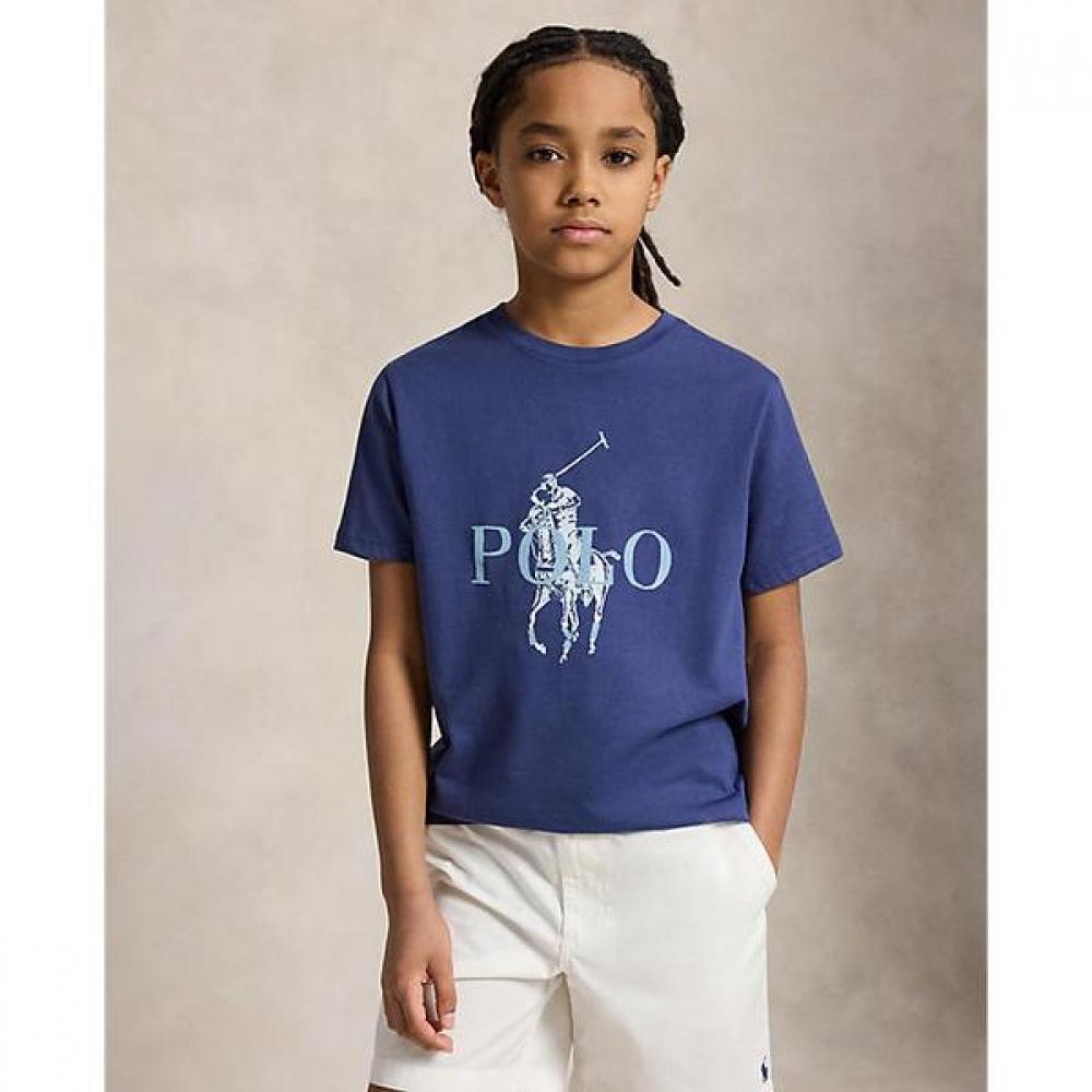 Polo Ralph Lauren Boys Big Pony Cotton Jersey Tee  Cwpotshy8021279410 S