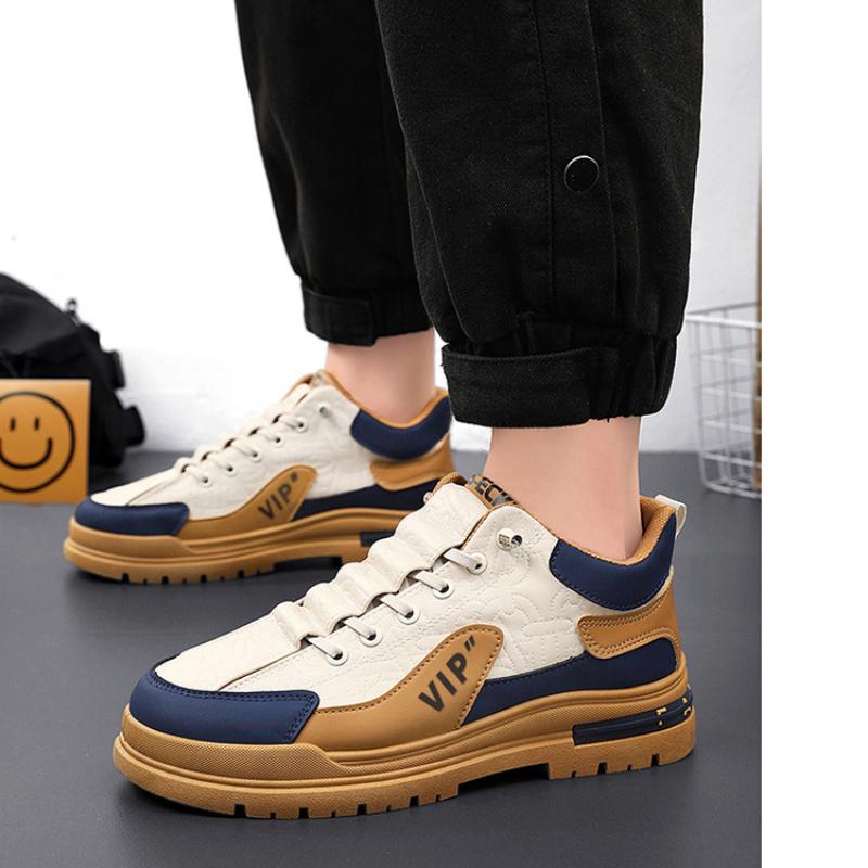 Shoes for Men Comfortable Lace Up Flat Men's Casual Shoes Outdoor Men's Sneakers Fashion Sport Vulcanized Shoes Male 2024
