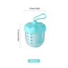 Portable Yogurt Fruit Salad Cup with Fork And Lid Food Container Detachable Fruit Cup for Picnics Work Parties Bento Boxes