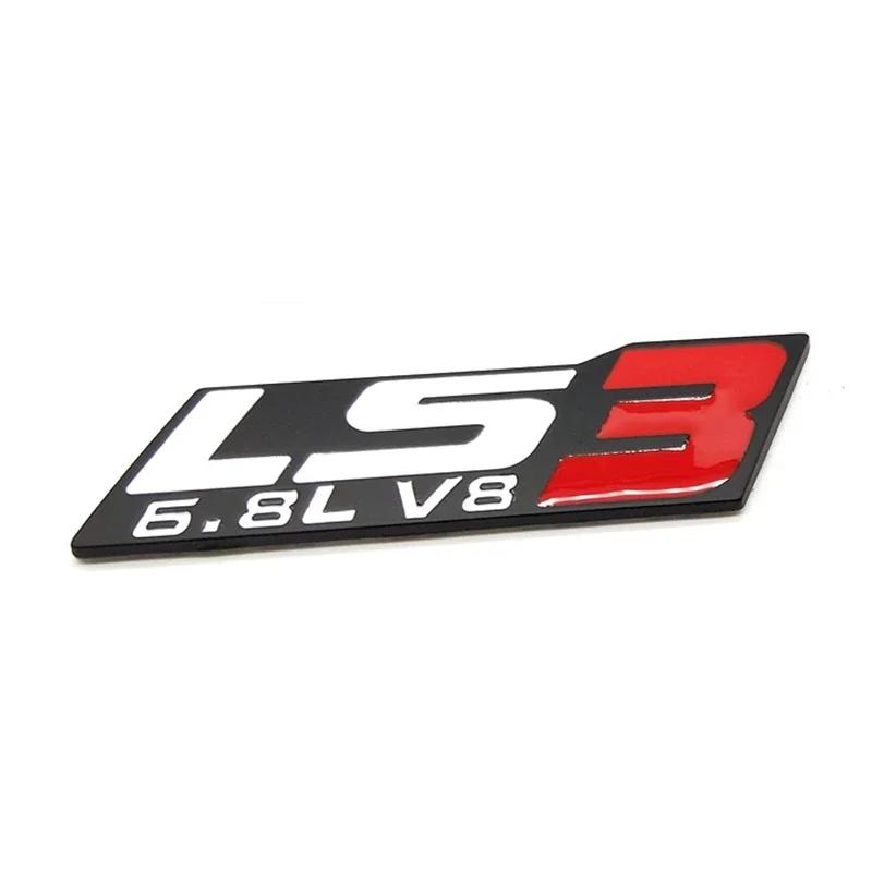 1Pc 3D Metal Car Body Rear Trunk Side Fender Emblem Sticker Auto Exterior Badge Decal