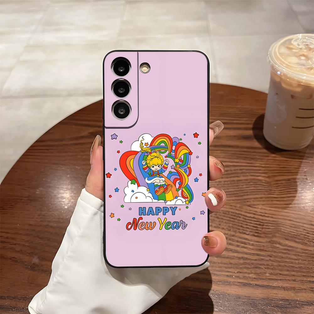 

Cute Rainbow B-BriteS Phone Case For S25 Ultra Samsung S26 S24 Fe S23 S22 S20 S21 Plus A54 A34 A53 A16 Back Cover Samsung s22ultra