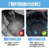 ElitingCar Compatible with New 2023 Floor Mats and Luggage 3D Trunk Antibacterial TPE Easy Interior Easy Set 2nd Rows Luggage Honda's N-BOX JF5/JF6