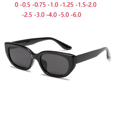Sluneční brýle na krátkozrakost Cat Eye S dioptriemi Dámské Pánské Antireflexní Krátkozraké Korekční brýle Dioptrie 0 -0,5 -0,75 Až -6,0