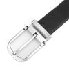 Men's Belt, Top Layer Cowhide Pin Buckle Belt, Business Casual and Versatile Leather Edge-padded Pants Belt