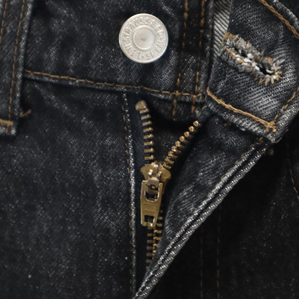 Levi's 80s Made In Japan, Piece Dyed, Black Denim Pants W29 Black Jeans Men's Used