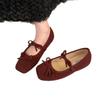 Herbst 2025 Französische Retro-Schleife Mary Jane Schuhe Damen vielseitige Innenhöhe Erhöhung runde Zehenkappe mit Rock Mode Schuhe