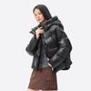 Qianrengang Unisex Hooded Goose Down Jacket Y318739Y