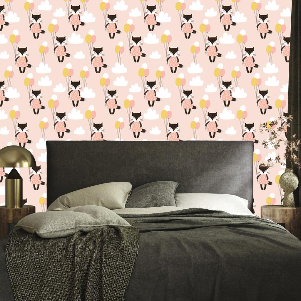 Kittens In the Clouds Wallpaper for Living Room and Bedroom 50x1000