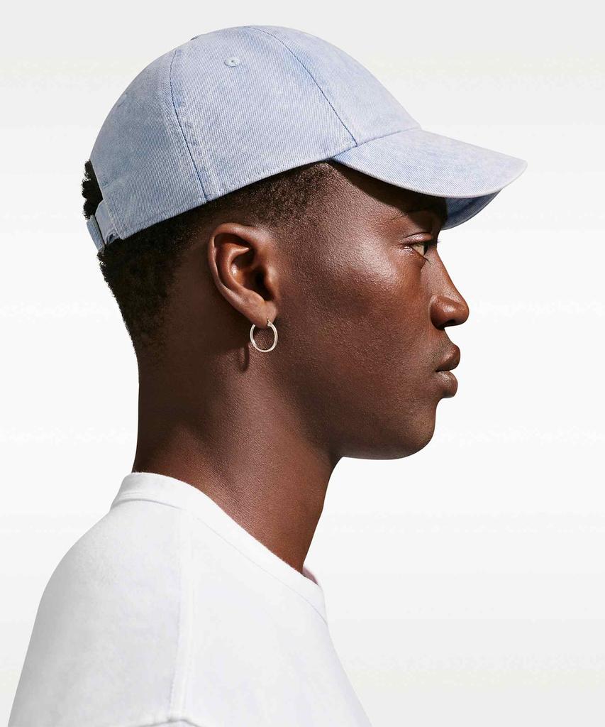 Nike Club Unstructured Denim Cap - Work Blue:White / Hf0383-486