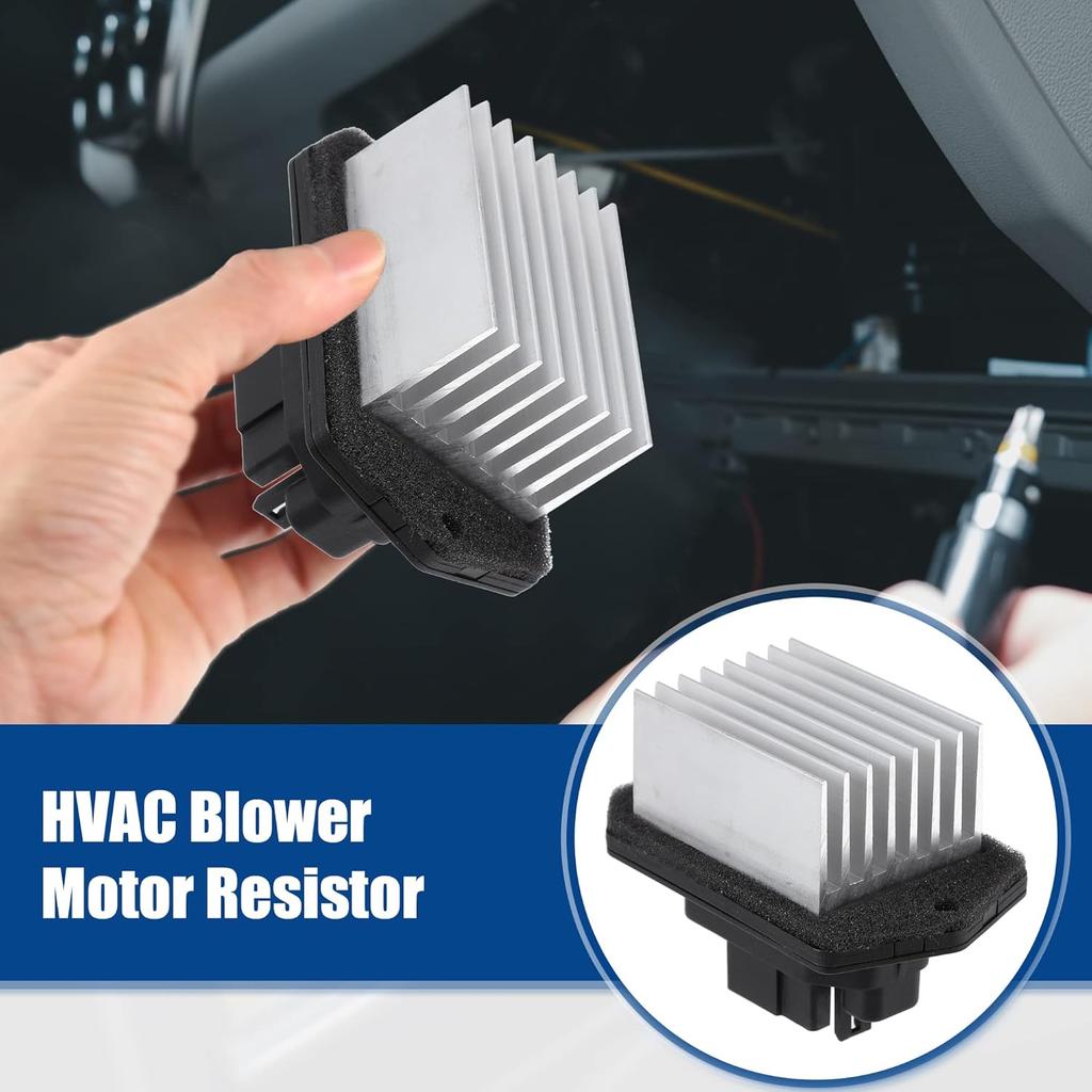 ACROPIX HVAC Blower Motor Resistor Replacement Fit for Land Rover Range Rover - Pack of 1 Silver Tone