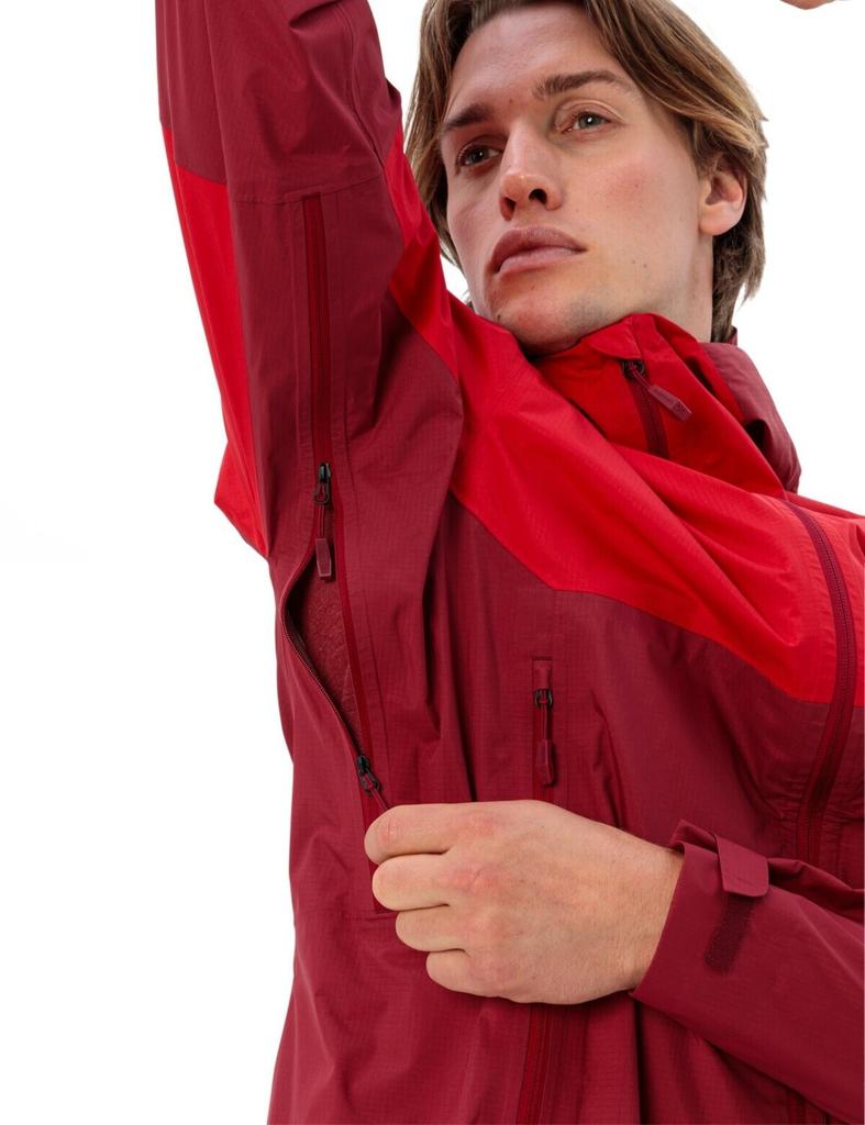 VAUDE Men's Jacket Simony 2.5L Jacket V Carmine