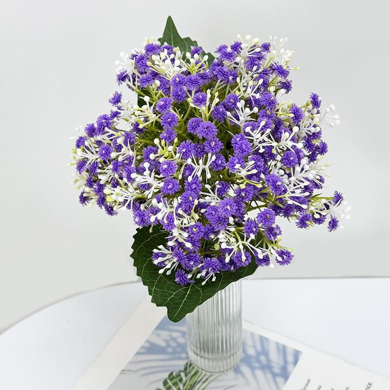 Konstgjord Gipsophila Paniculata Bröllopsdekoration Med Mjuk Gel-material För Hem- och Eventdekoration