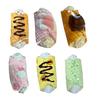 Waffle Cream Roll Squeeze Toy Stress Relief Simulation Dessert Sensory Toy Decompression Food Grade Realistic Fake Food Fidget Toy