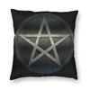 Pentagram Ashes To Ashes Square Pillowcase Polyester Linen Velvet Pattern Zip Decorative Pillow Case Home Cushion Cover x