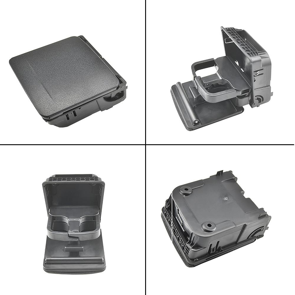 Getränkehalter Becherhalter Langlebiges ABS Becherhalterung Neu Auto Armlehne Hinten 1K0862532F Für VW GOLF MK5 MK6