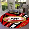 Philips Sport Vereniging Round Area Rug,Carpet Rug for Living Room Bedroom Sofa Playroom Decor,Non-slip Floor Mat