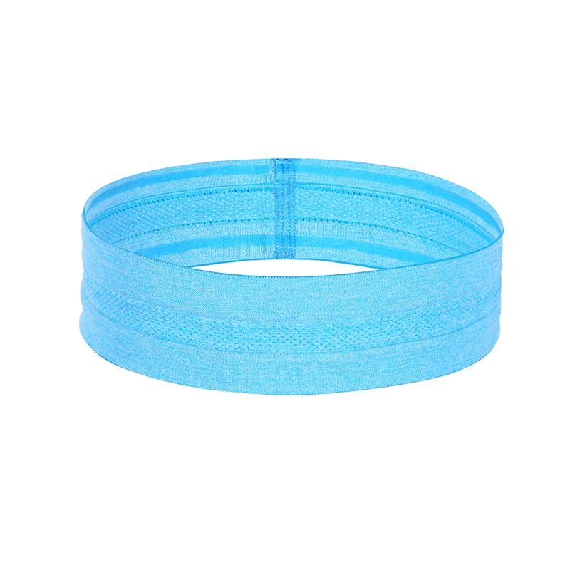 Non-Slip Sweat-Wicking Colorblock Sports Headband for Running, Yoga, and Tennis