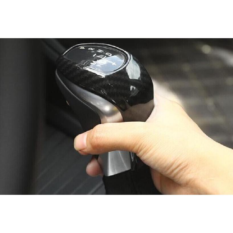Central Console Gear For BMW 2 Series Touring Carbon Fiber Shift Knob Trim 15-19
